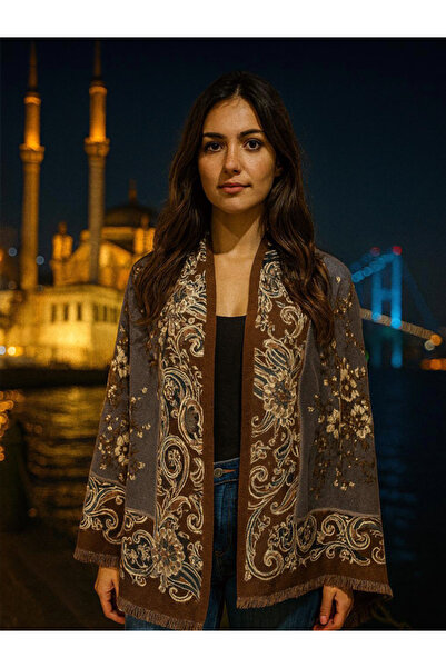 fiore fashion Sky Cashmere Shawl