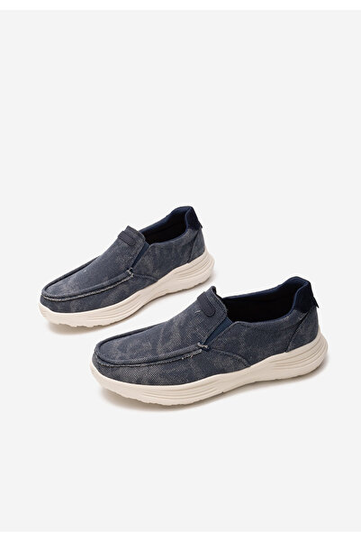 B T Shoes Tmavě modré pánské polobotky Wyatt V2