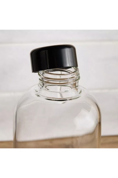 Generic Doris Borosilicate Glass Water Bottle - 1 L