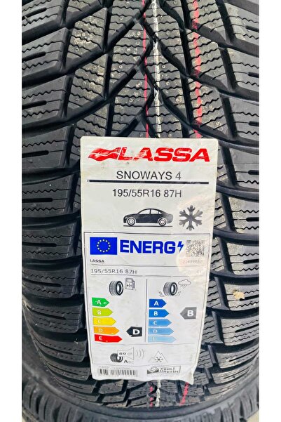 Lassa 195/55R16 SNOWAYS4 KIŞ LASTİĞİ