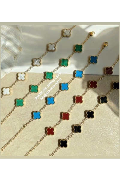 ANGELSS JEWELLERY سوار يونكا موديل من الفولاذ، سوار يونكا للحظ