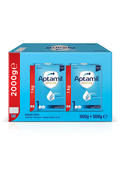 Aptamil 1 Bebek Sütü 2'li Paket 2x1000 gr
