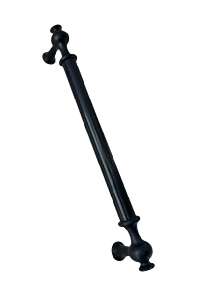 Üsküp Yapı & Mimarlık ZÜMRÜT KULP SİYAH 192 MM Çekmece Mutfak Dolap Kulpu Kul...