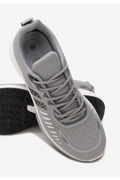 B T Shoes Šedé pánské tenisky Rodney