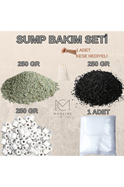 MS AKVARYUM CANLILARI ÜRETİM VE TEDARİK TESİSİ SUMP BAKIM SETİ 250GR ZEOLİT -...