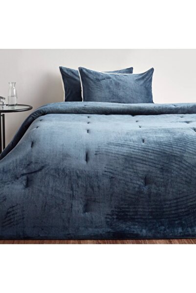 Generic Opal Solid Flannel 3-Piece King Comforter Set - 240x260 cm