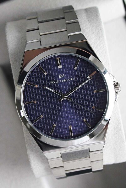 Store Tissot Prx Model Silver Inside Navy Blue Steel Men's Watch with Box and Warranty