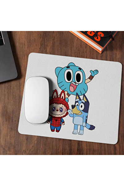 OEM Mousepad Gumball Bluey Labubu