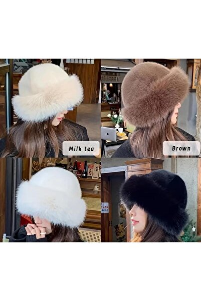 Wearflawless Тенденція, вірусний чорний російський калпак, російський калпак, калпак з хутром