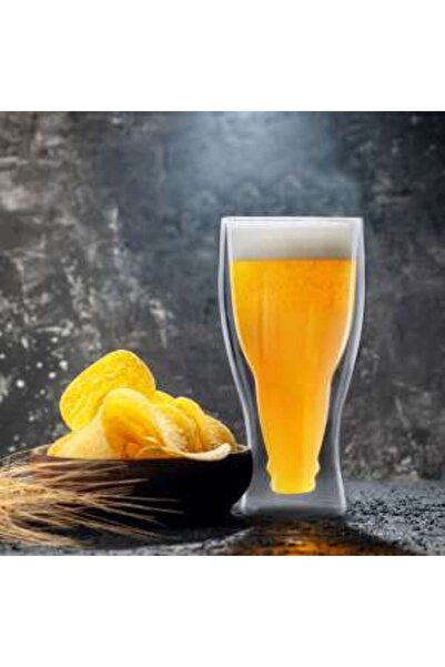 Mercaton Double-walled glass 350 ml for beer, frappe and soft drinks
