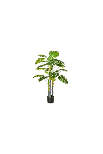 Mercaton Plantă artificială, Monstera cu ghiveci, verde, 120 cm