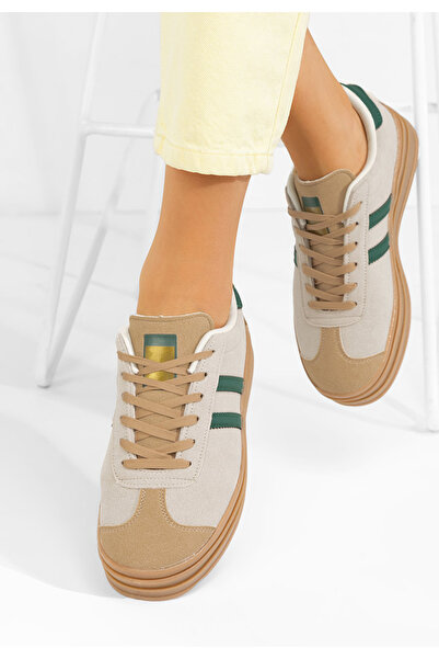 B T Shoes Teniși femei Chasidy gri