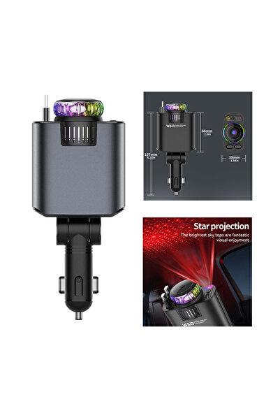 Generic 5-in-1 Aromatherapy Car Charger