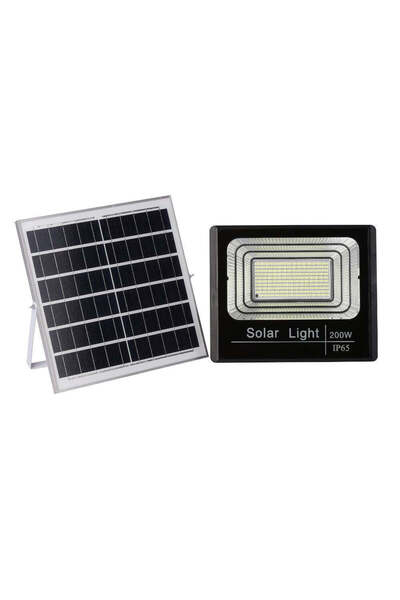 VTM Proiector Solar Monocristalin 200W cu Telecomandă - 6500K