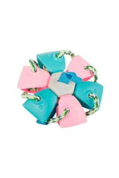 Mercaton Dog toy frisbee/ball, Verk Group, pink and blue, plastic