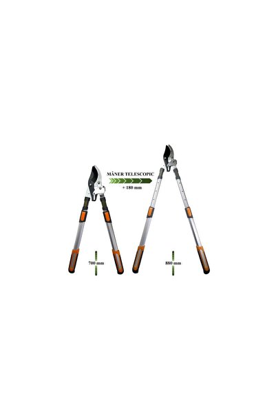 richmann Foarfeca crengi, tip bypass, teflon, otel SK5, maner telescopic 70-8...