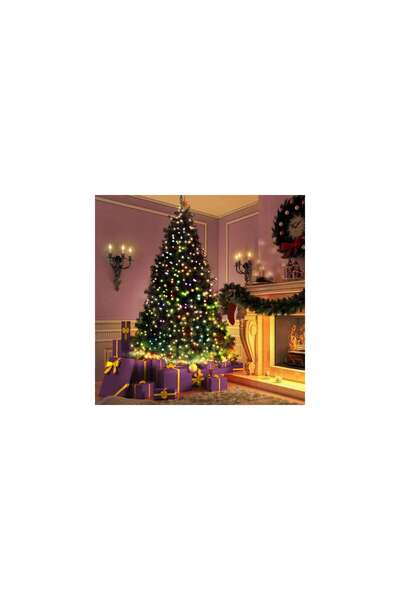 Mercaton String Lights 50 Multicolored LEDs Mains Powered 5 m 8 Modes