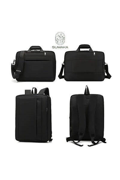 SUMAKA Laptop Bag 15.6 inch - Business Travel Backpack Handbag Briefcase Shoulder Messenger Bag Work Office
