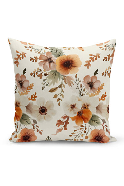 Bertille Home Φθινοπωρινή καρό σειρά με εμπριμέ κάλυμμα μαξιλαριού διπλής όψη...