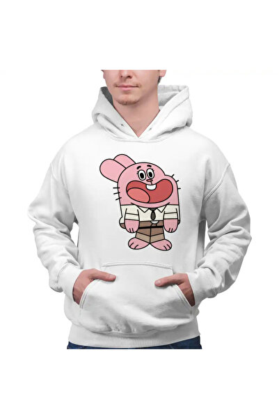 OEM Ανδρική Φούτερ με Κουκούλα Gumball Richard Tata