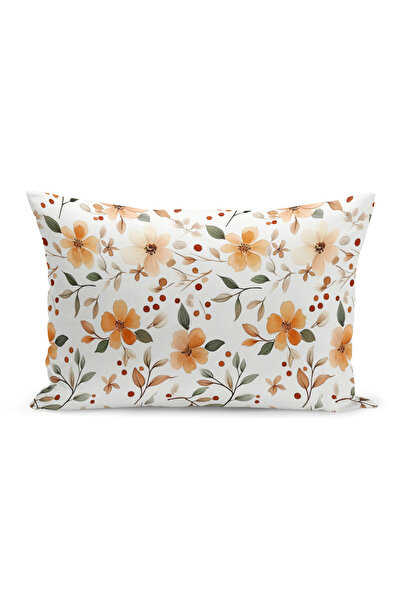 Bertille Home Φθινοπωρινή καρό σειρά με εμπριμέ κάλυμμα μαξιλαριού διπλής όψη...