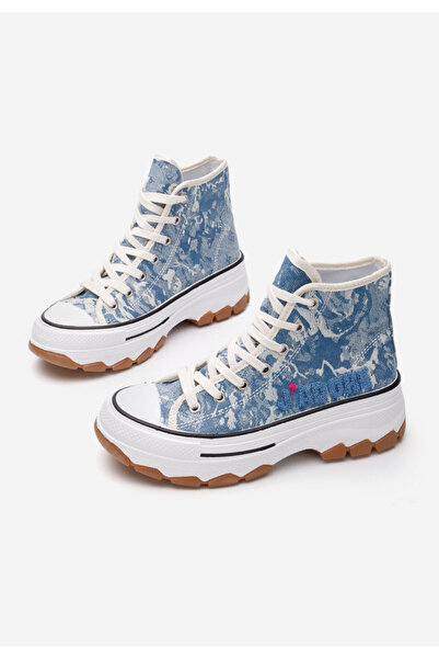 B T Shoes Modré kotníkové tenisky Jadoris