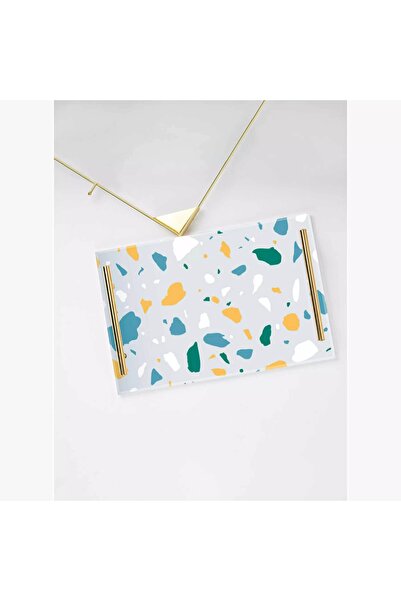 Generic LOWHA Decorative Acrylic Serving Tray