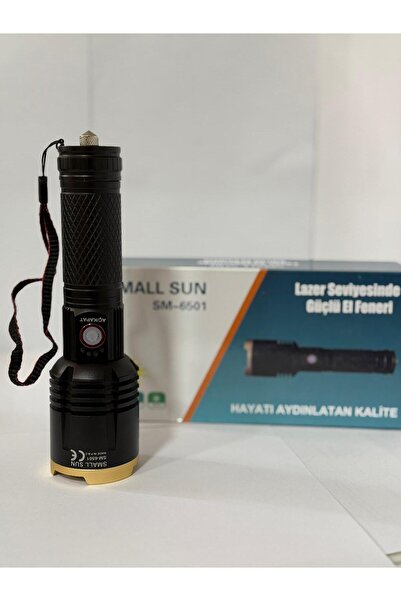 BLOMSTER Small Sun SM-6501 50W Yüksek Güçlü Lazer Seviyesinde Zomlu Şarj El F...