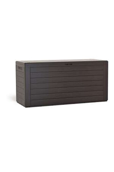 Prosperplast Garden Storage Box, Dark Brown, 116x44x55 cm, Woodebox