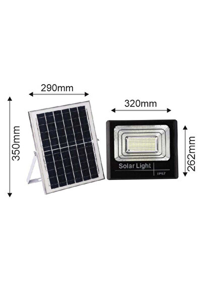 VTM Proiector Solar Monocristalin 150W cu Telecomandă - 6500K