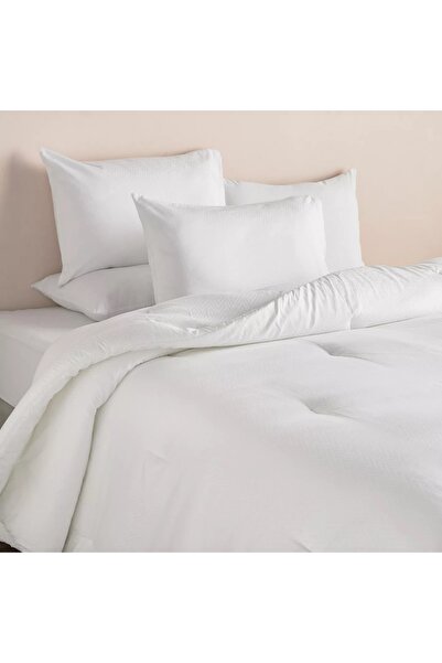 Generic Aspen Cotton Bamboo Sateen Jacquard 300 Thread Count 3-Piece Queen Comforter Set - 200x240 cm