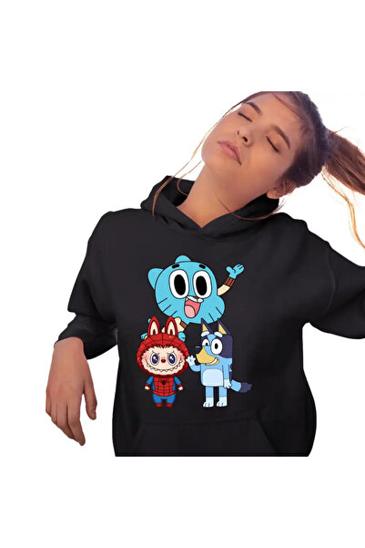OEM Hanorac Femei Gumball Bluey Labubu