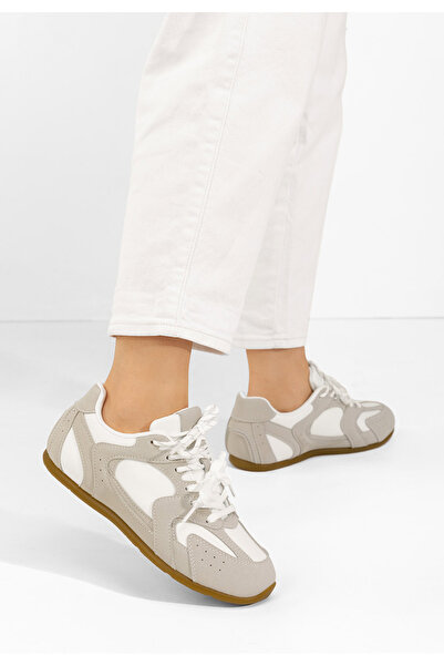 B T Shoes Bílé dámské tenisky Charlie