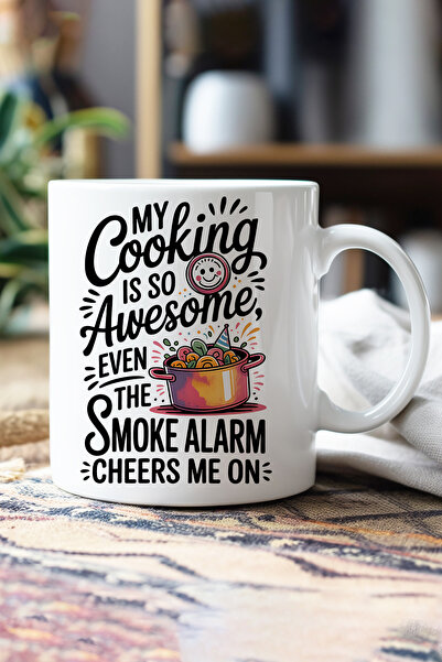 giftkonsept My Cooking Is so Awesome Printed Gift Mug