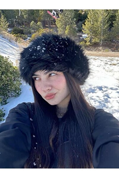 Wearflawless Тенденція, вірусний чорний російський калпак, російський калпак, калпак з хутром