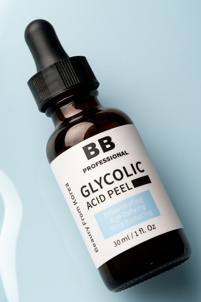 baebody مقشر حمض الجليكوليك بنسبة 60% -، مجدد للبشرة، مُضيق للمسام، مصل احترافي