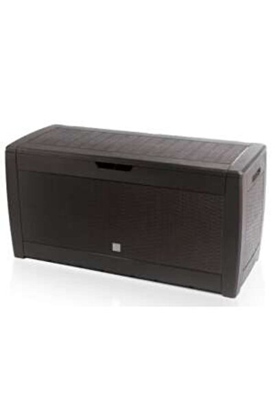 Prosperplast Garden Storage Chest, Dark Brown, 119x48x60 cm, Rato
