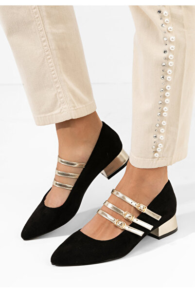 B T Shoes Γοβες Bakea μαύρα