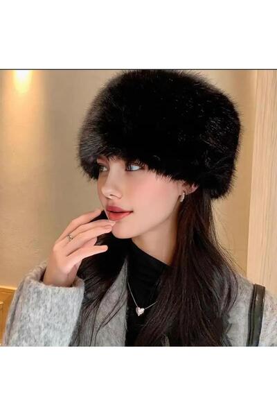 Wearflawless Тенденція, вірусний чорний російський калпак, російський калпак, калпак з хутром