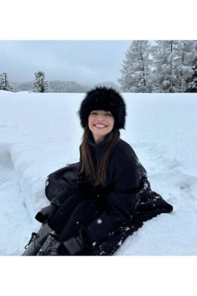 Wearflawless Тенденція, вірусний чорний російський калпак, російський калпак, калпак з хутром