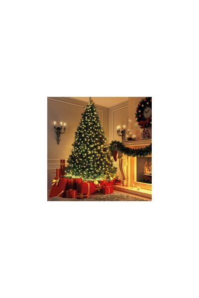 Mercaton String Lights 50 LEDs Warm White Powered by Mains 5m 8 Modes