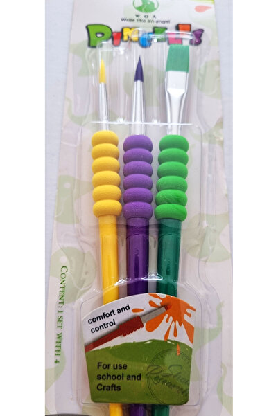 Modellino Colorful Pinceles with 3 Silicone Bracelets Watercolor Acrylic Paint Oil Paint Brush