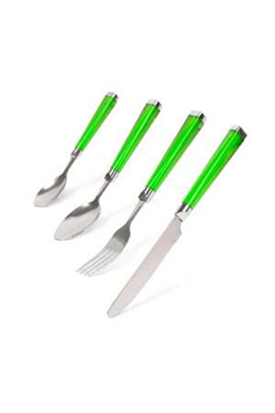 Pepita Green cutlery set 4 pieces