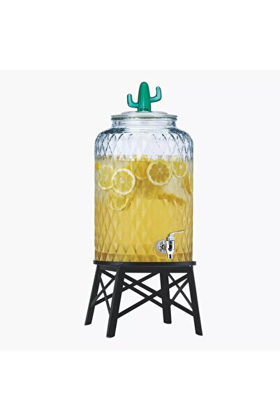 Generic Glass Beverage Dispenser - 6.8 L