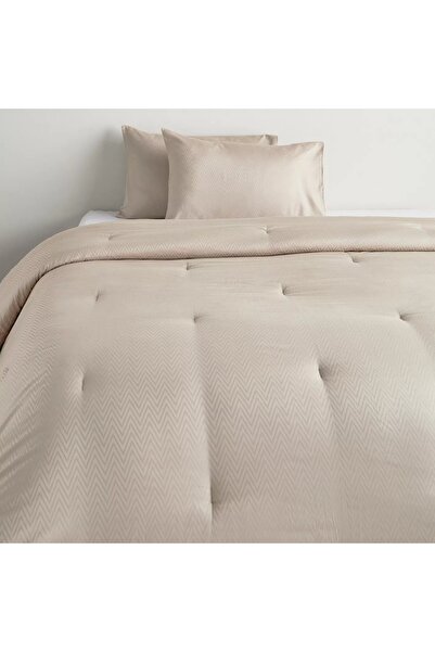 Generic Aspen Cotton Bamboo Sateen Jacquard 300 Thread Count 3-Piece Super King Comforter Set - 250x260 cm