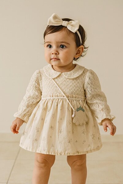 RAPAPA Baby Girl Child Muslin Lined Dress 1033