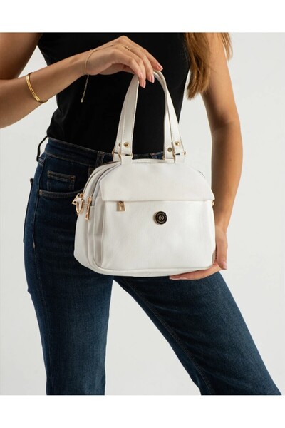 eflanmoda Sanmorris 6-Compartment Soft Leather Large Capacity Women's Hand an...