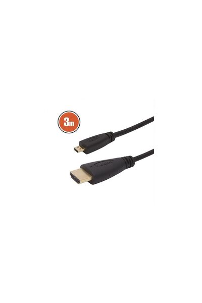 Pepita Cablu micro HDMI • 3 mcu conectoare placate cu aur