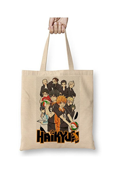 Toyaso Haikyuu Karasuno Hinata Безсумкова сумка з довгими ручками Сумка для покупок Сумка для пляжу