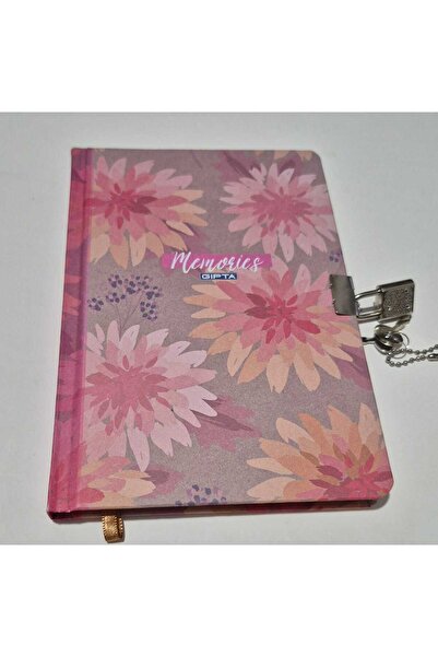 Gıpta KİLİTLİ HATIRA DEFTERİ 96 SAYFA 14X20